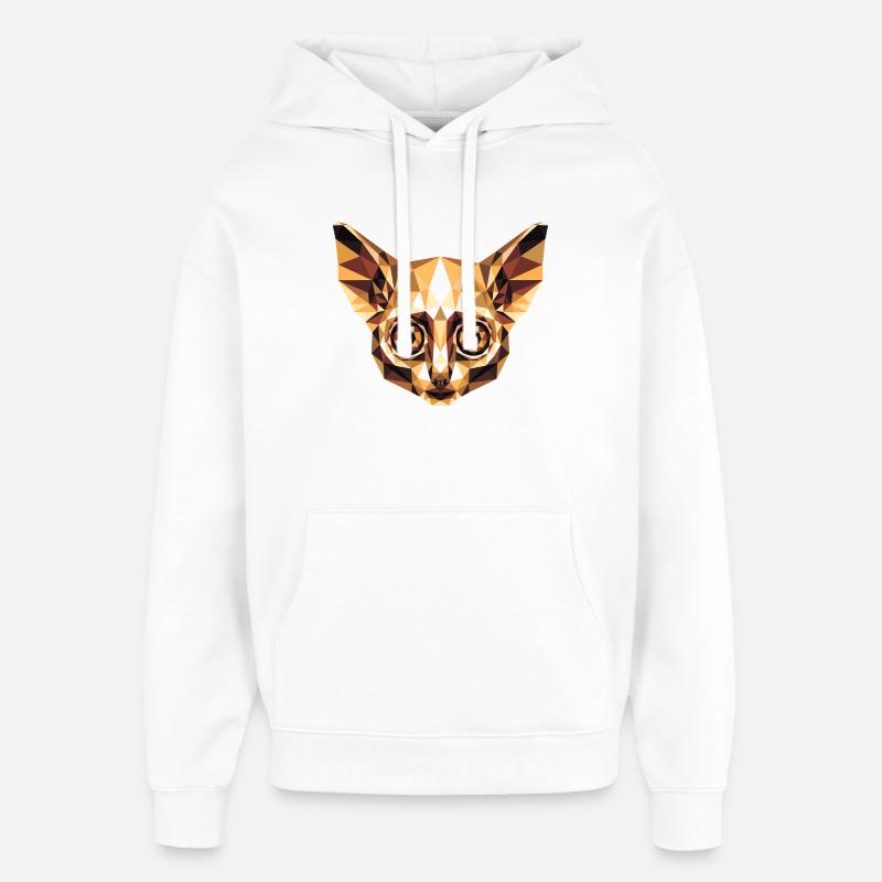 Galago Bush Baby Monkey Galagos Monkey Cute Galago - Oversized Unisex Hoodie by Stanley/Stella - white