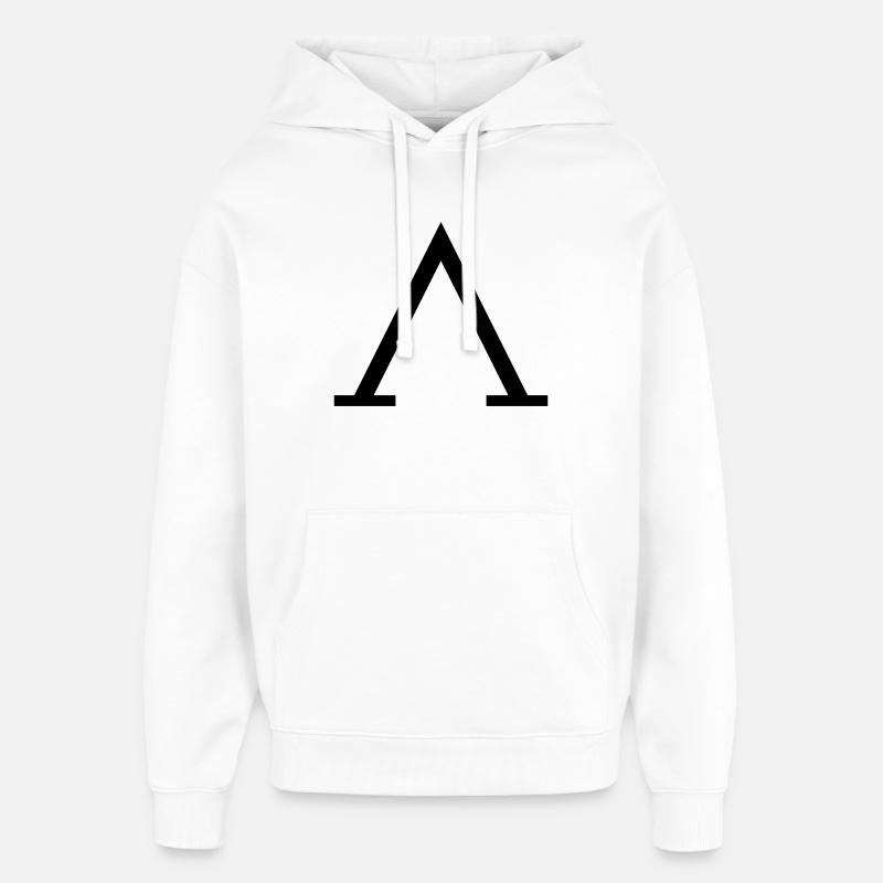 Sparte - Sweat à capuche unisexe Stanley/Stella Oversized - blanc