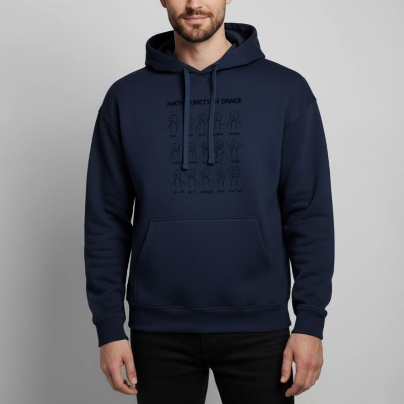 The 'Math Function Dance' (Nerd Shirt) Oversized Unisex Hoodie by Stanley/Stella