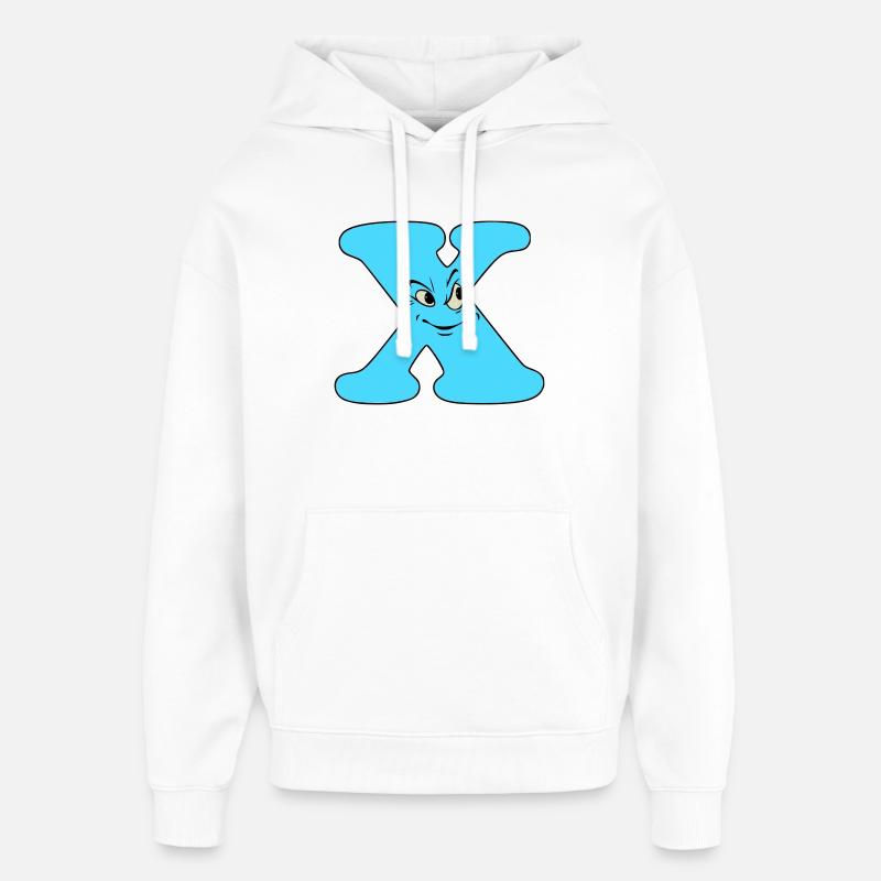 X - Sweat à capuche unisexe Stanley/Stella Oversized - blanc