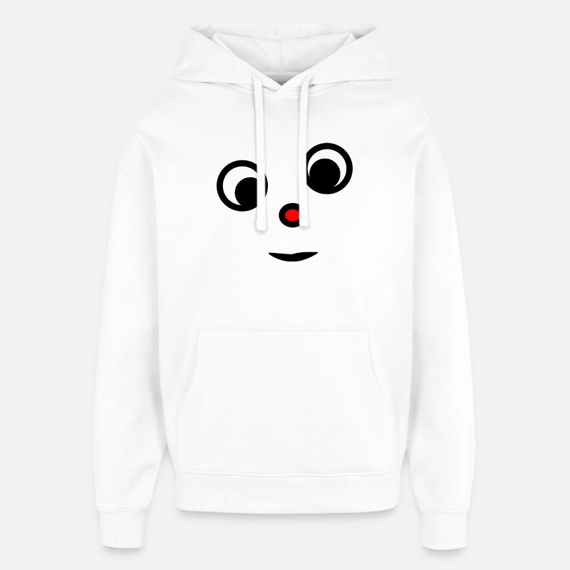 HUMOUR. CITATION. MESSAGE. RETRAITE. ANNIVERSAIRE. - Sweat à capuche unisexe Stanley/Stella Oversized - blanc