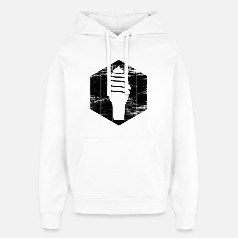 Glace - Sweat à capuche unisexe Stanley/Stella Oversized - blanc