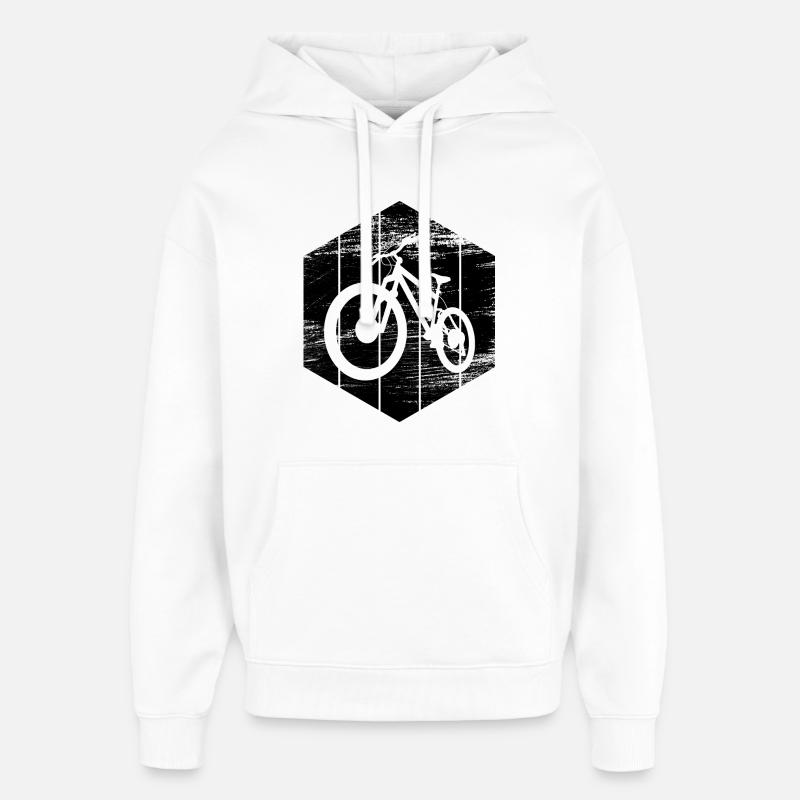 VTT - Sweat à capuche unisexe Stanley/Stella Oversized - blanc