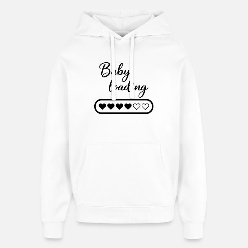 Baby loading - Oversized Unisex Hoodie by Stanley/Stella - white