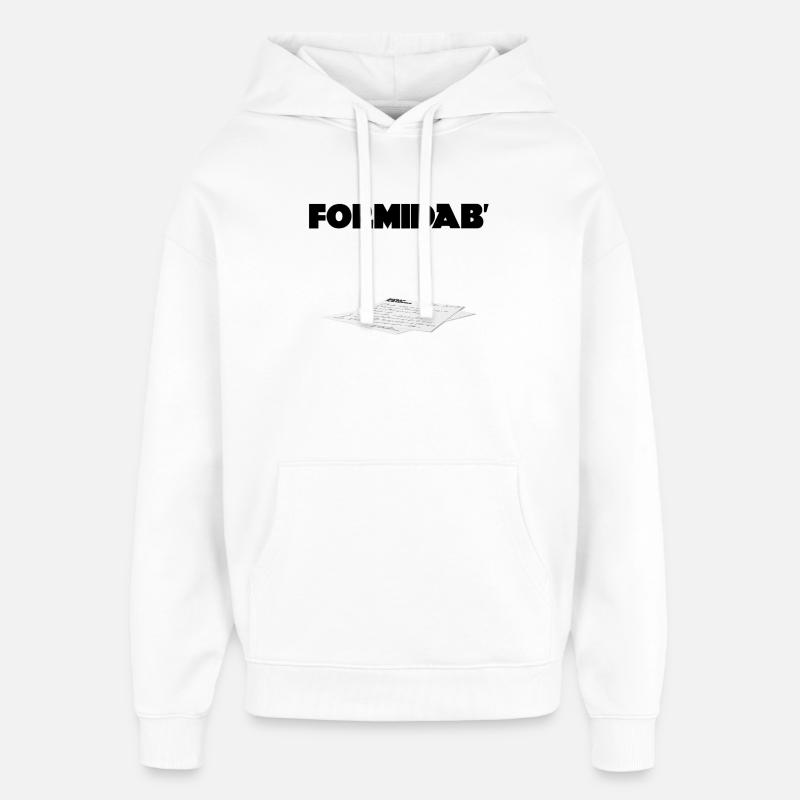 Formidab' - Sweat à capuche unisexe Stanley/Stella Oversized - blanc