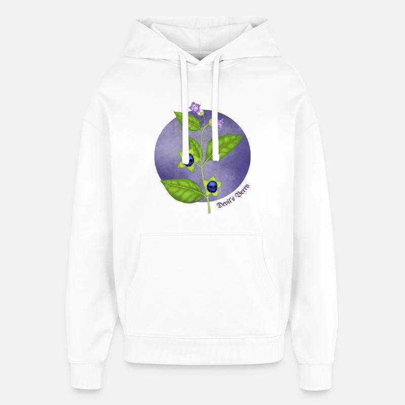 Baie du diable - Sweat à capuche unisexe Stanley/Stella Oversized - blanc