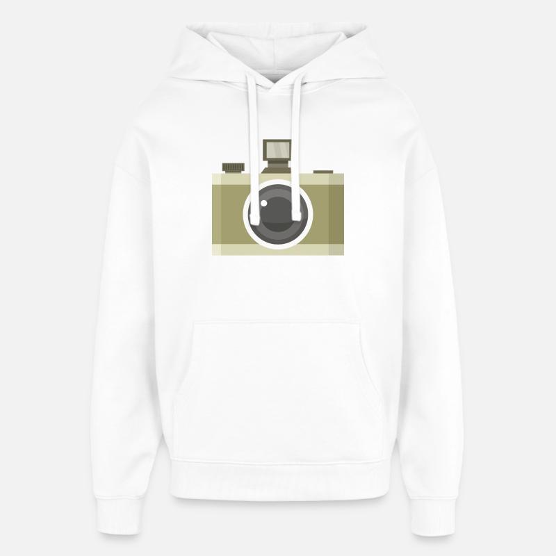 chambre - Sweat à capuche unisexe Stanley/Stella Oversized - blanc