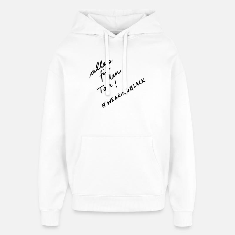 Tout pour le son - Sweat à capuche unisexe Stanley/Stella Oversized - blanc