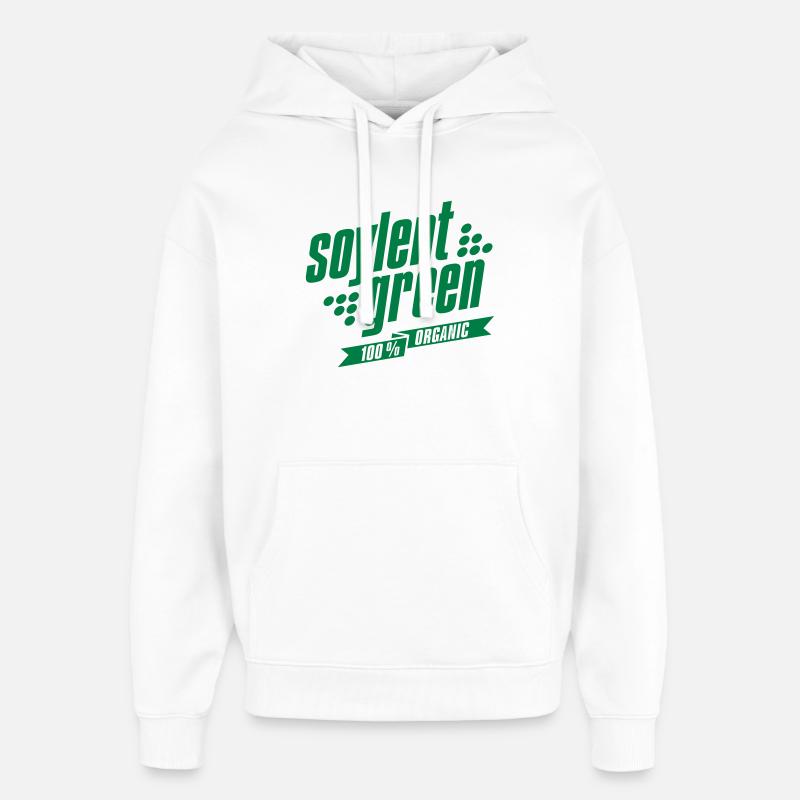 soylent green - soylent grün - menschenfleisch - - Sweat à capuche unisexe Stanley/Stella Oversized - blanc