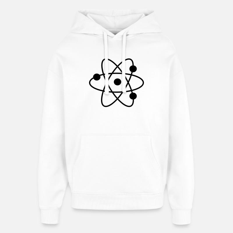 2541614 15071217 science - Sweat à capuche unisexe Stanley/Stella Oversized - blanc