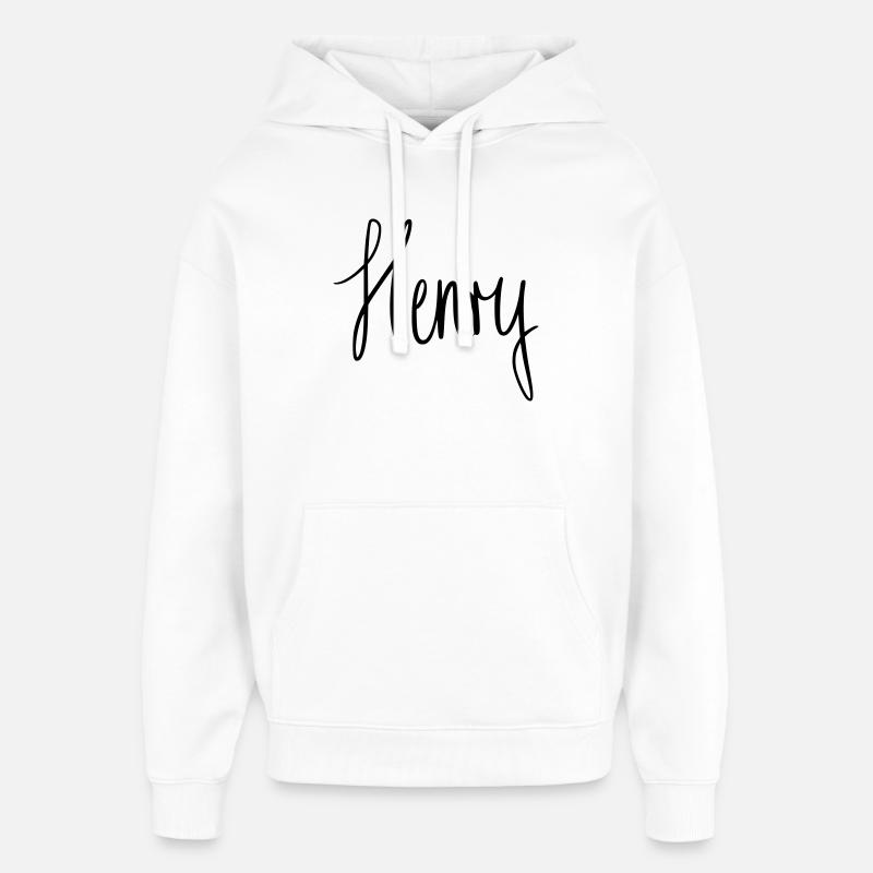 Henry - Oversized Unisex Hoodie von Stanley/Stella - Weiß