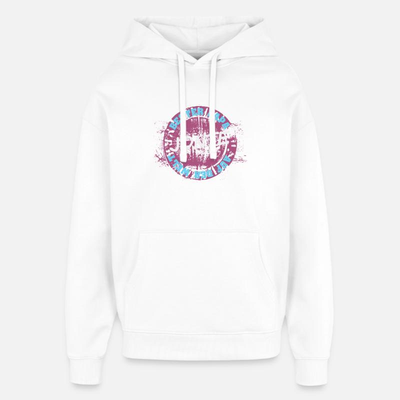 Père Jonte - Sweat à capuche unisexe Stanley/Stella Oversized - blanc