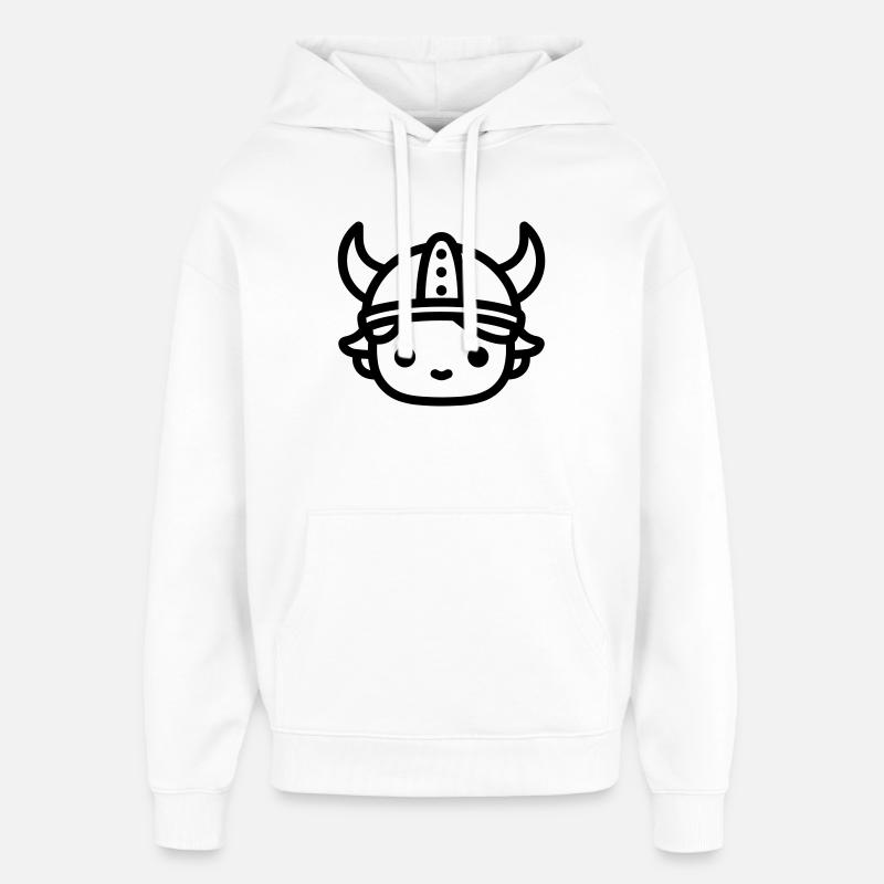 viking - Sweat à capuche unisexe Stanley/Stella Oversized - blanc
