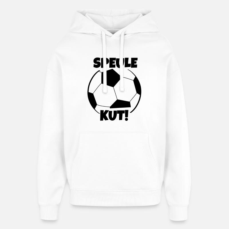 Speule Kut - Sweat à capuche unisexe Stanley/Stella Oversized - blanc