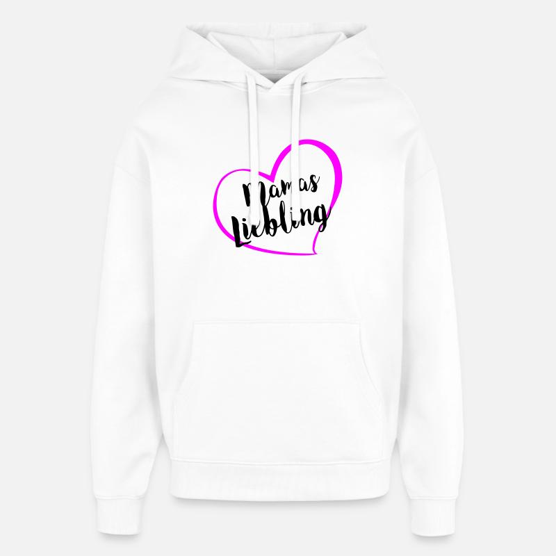 mamas_liebling - Sweat à capuche unisexe Stanley/Stella Oversized - blanc