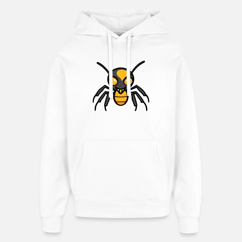 Fourmi Halloween Bande dessinée drôle - Sweat à capuche unisexe Stanley/Stella Oversized - blanc