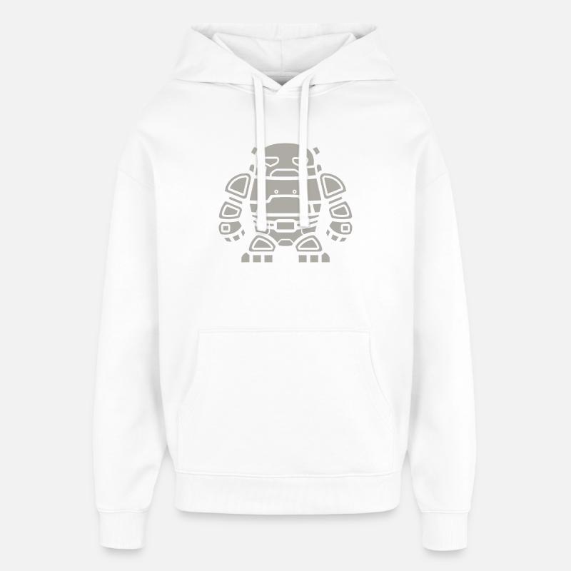 Golem - Oversized Unisex Hoodie by Stanley/Stella - white