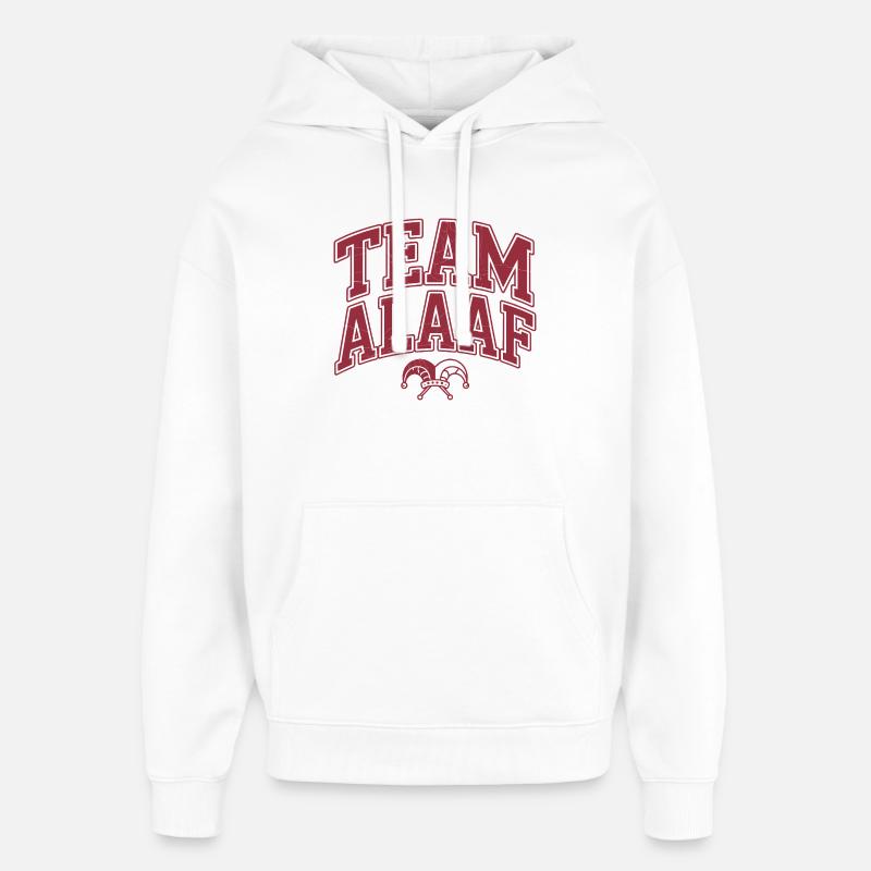 Équipe Alaaf - Carnaval de Cologne - Sweat à capuche unisexe Stanley/Stella Oversized - blanc