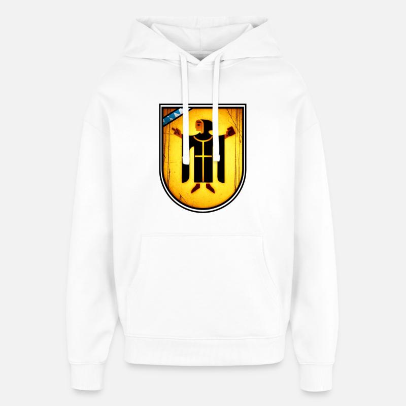 Munich - Design - Sweat à capuche unisexe Stanley/Stella Oversized - blanc