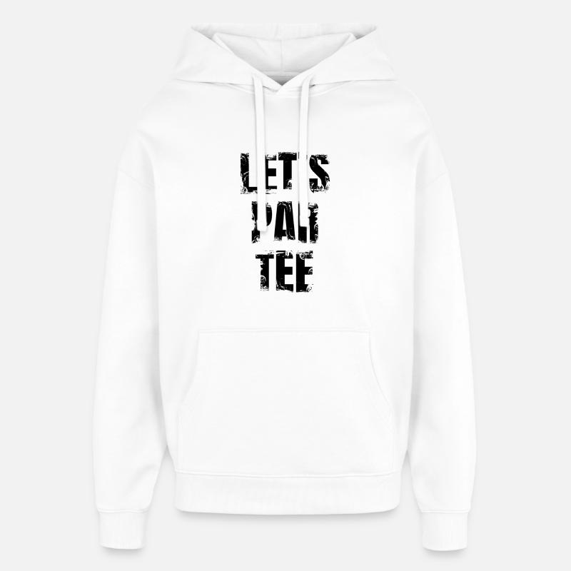 Drôle de blague de golf - Sweat à capuche unisexe Stanley/Stella Oversized - blanc