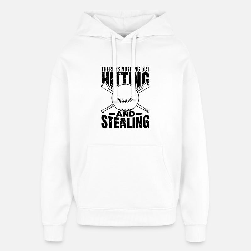 Batteur Dicton - Sweat à capuche unisexe Stanley/Stella Oversized - blanc