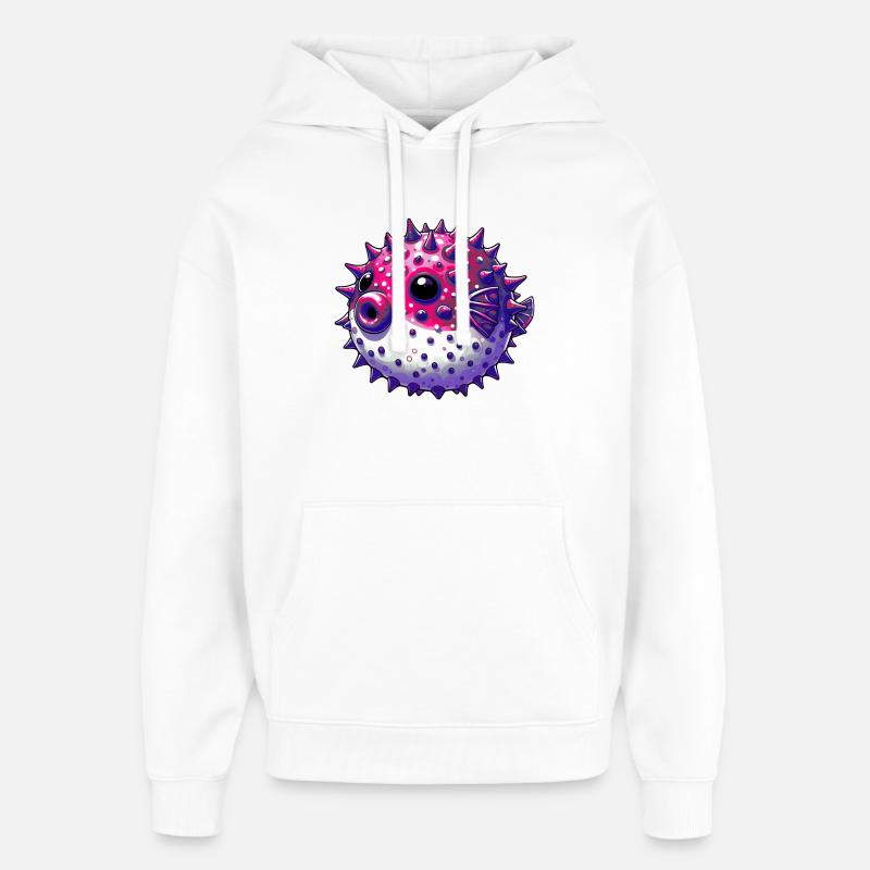 Blowfish - Sweat à capuche unisexe Stanley/Stella Oversized - blanc