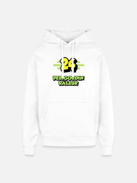 Complaining Périgordin - Oversized Unisex Hoodie by Stanley/Stella - white