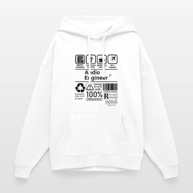 Audio Engineer multi tasking problem solving Oversized Unisex Hoodie von Stanley/Stella