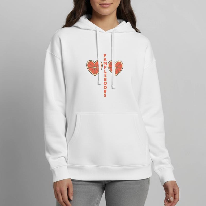Pampleboobs – Design fun avec de pamplemousse Sweat à capuche unisexe Stanley/Stella Oversized