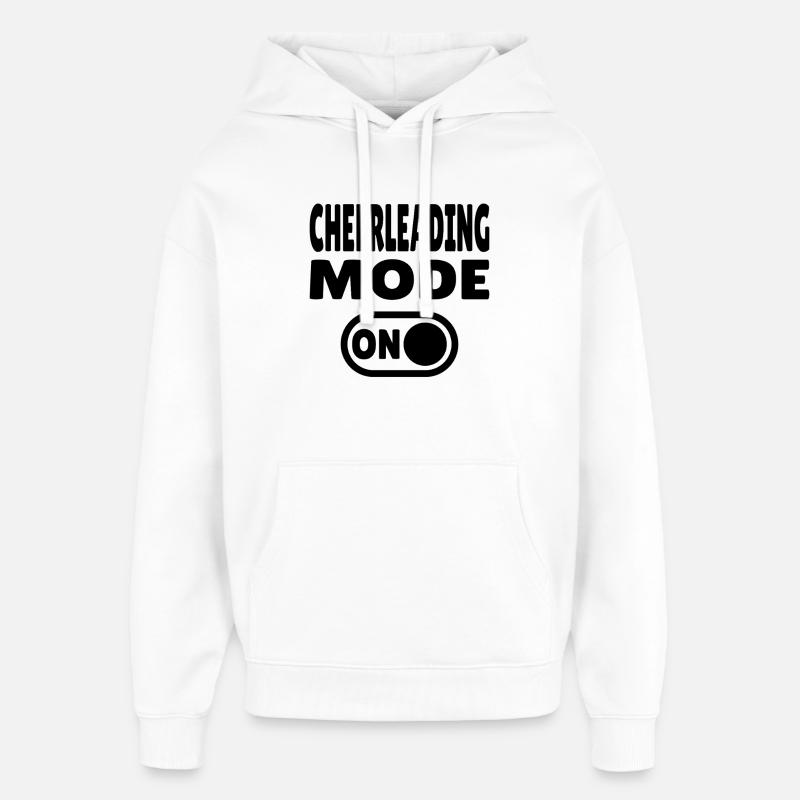 Mode cheerleading activé - Cheerleaders - Sweat à capuche unisexe Stanley/Stella Oversized - blanc