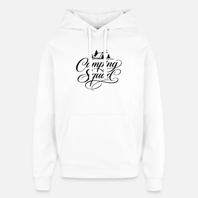 Tente de camping - Sweat à capuche unisexe Stanley/Stella Oversized - blanc