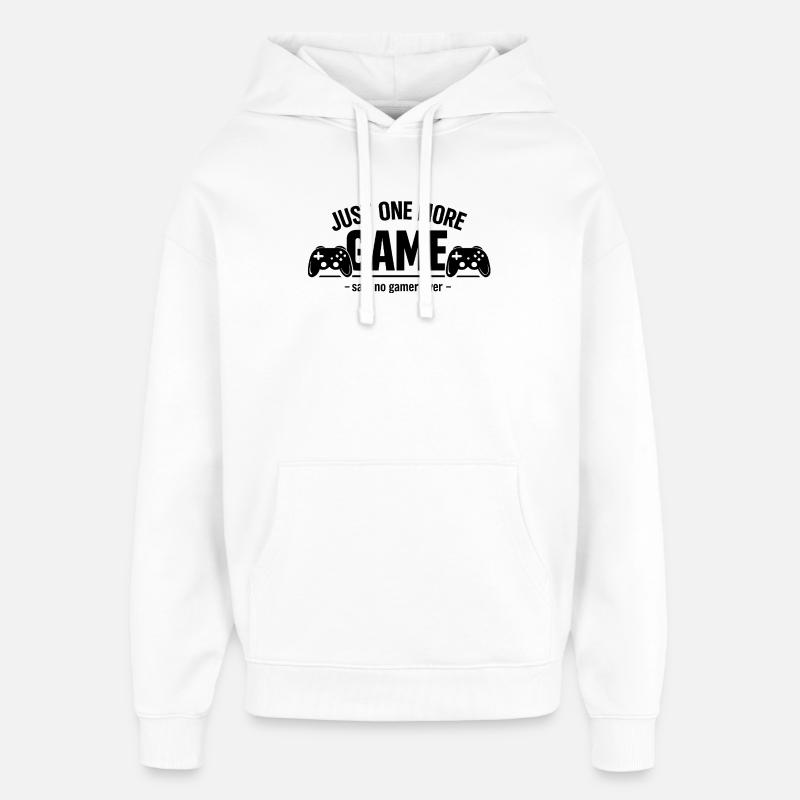 Encore un match - Sweat à capuche unisexe Stanley/Stella Oversized - blanc