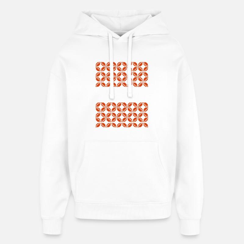 J’ai affronté 100 jours d’école - Sweat à capuche unisexe Stanley/Stella Oversized - blanc