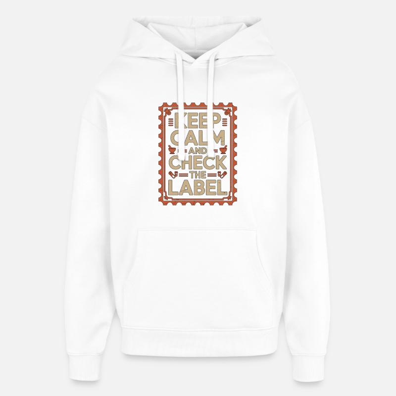 Pharmacist Student Counting Pills Pharmacy Trainee - Oversized Unisex Hoodie von Stanley/Stella - Weiß