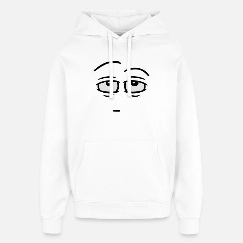srsly - Sweat à capuche unisexe Stanley/Stella Oversized - blanc