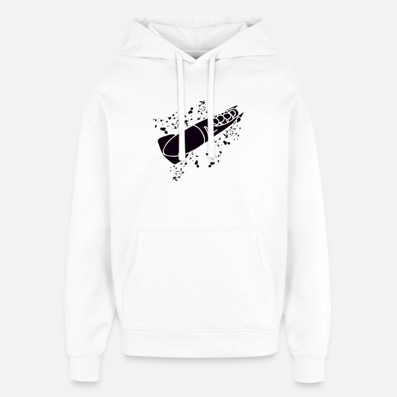 Bob Freineur d’équipe Bob - Sweat à capuche unisexe Stanley/Stella Oversized - blanc