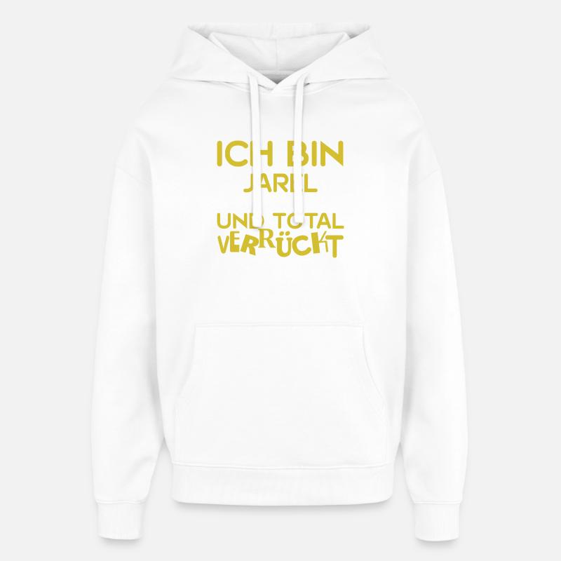Jarel - Sweat à capuche unisexe Stanley/Stella Oversized - blanc