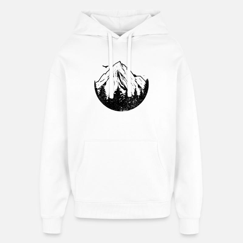 en instance - Sweat à capuche unisexe Stanley/Stella Oversized - blanc