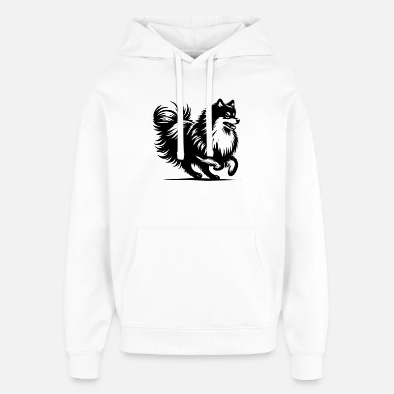 Tranchant - Sweat à capuche unisexe Stanley/Stella Oversized - blanc