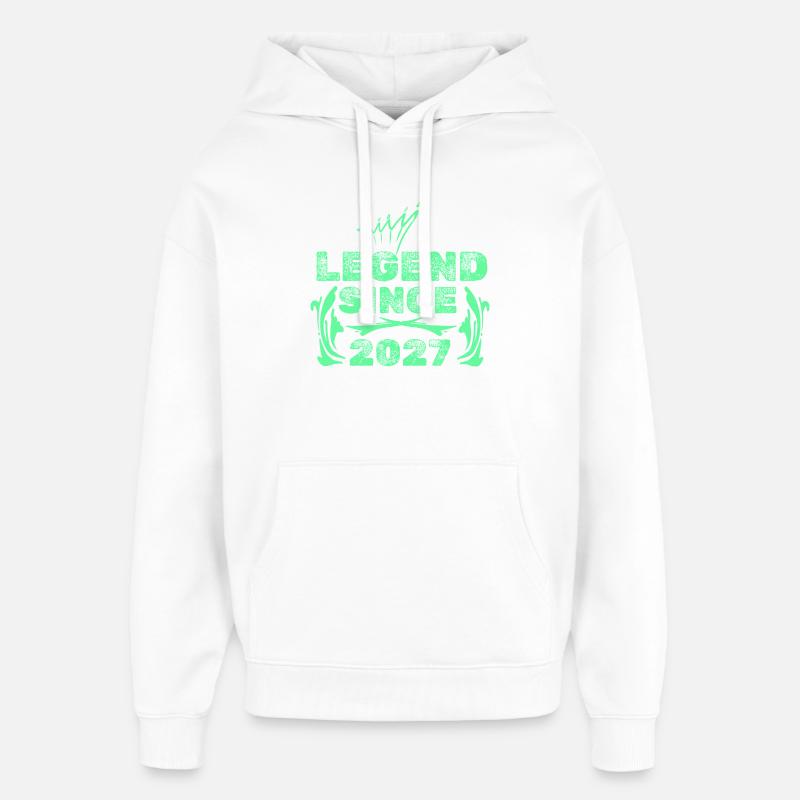 2027 2027 - Sweat à capuche unisexe Stanley/Stella Oversized - blanc