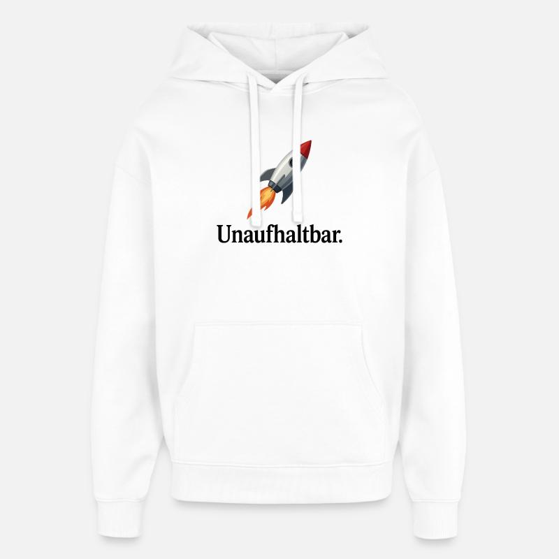 Imparable - Sweat à capuche unisexe Stanley/Stella Oversized - blanc