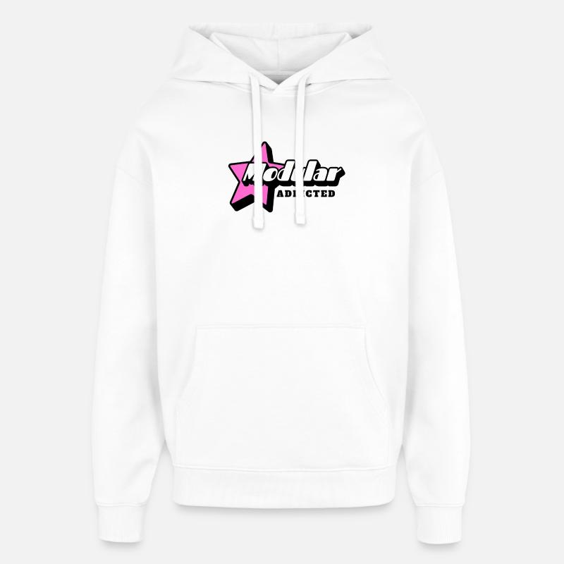 Modular Addicted Synthesizer  - Oversized Unisex Hoodie von Stanley/Stella - Weiß