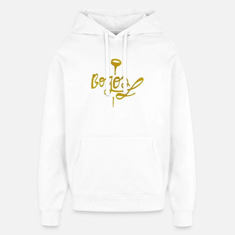 Bogos - Sweat à capuche unisexe Stanley/Stella Oversized - blanc