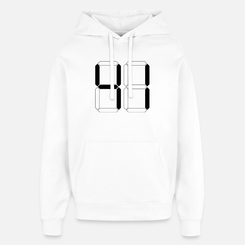 NUMÉRO 41 Quarante-et-Un Cadeaux Numériques - Sweat à capuche unisexe Stanley/Stella Oversized - blanc
