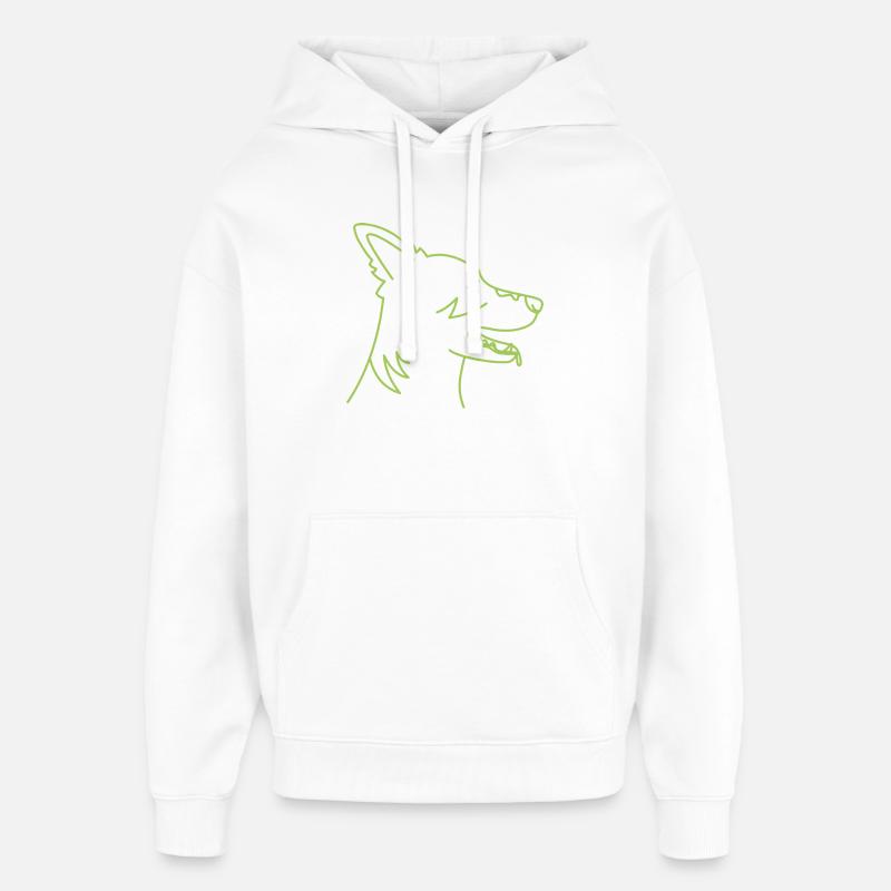 AmarokSpirit - Sweat à capuche unisexe Stanley/Stella Oversized - blanc