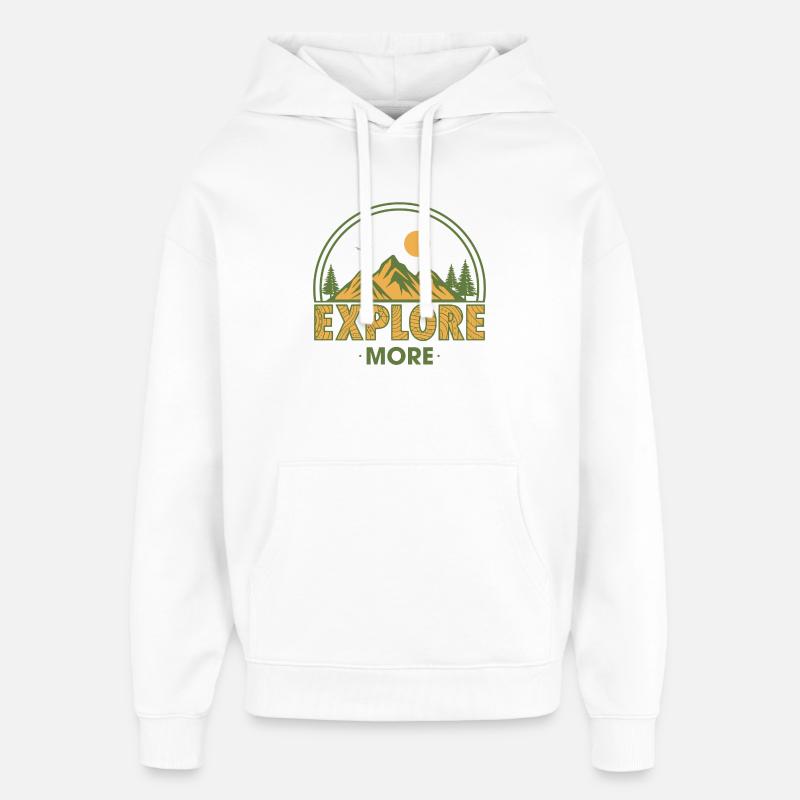 En savoir plus - Sweat à capuche unisexe Stanley/Stella Oversized - blanc