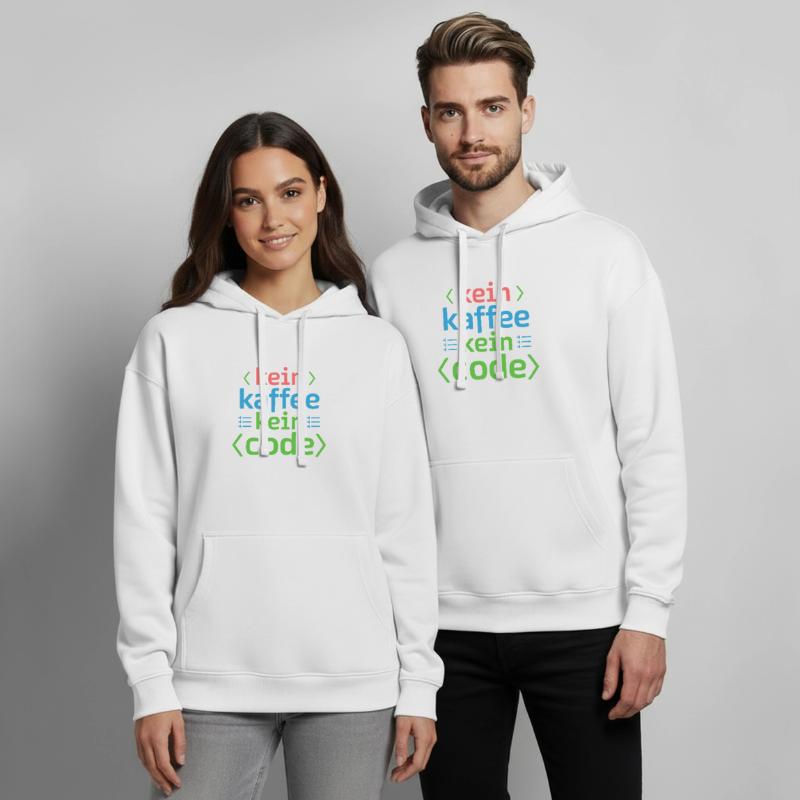 No Coffee No Code Programmer Computer Scientist Oversized Unisex Hoodie by Stanley/Stella