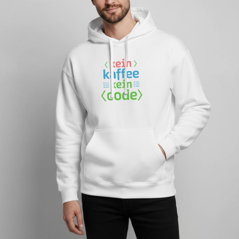 No Coffee No Code Programmer Computer Scientist Oversized Unisex Hoodie by Stanley/Stella
