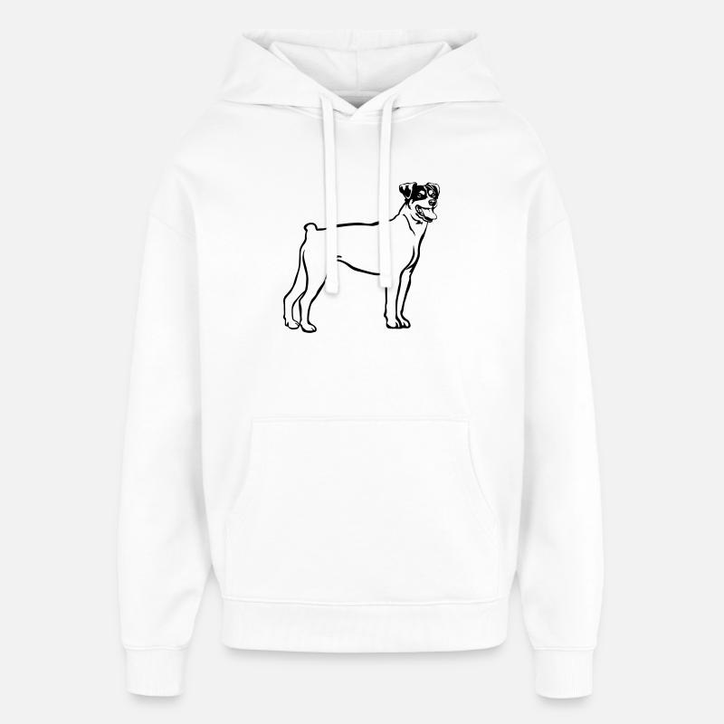 Bodeguero Andaluz - Oversized Unisex Hoodie von Stanley/Stella - Weiß