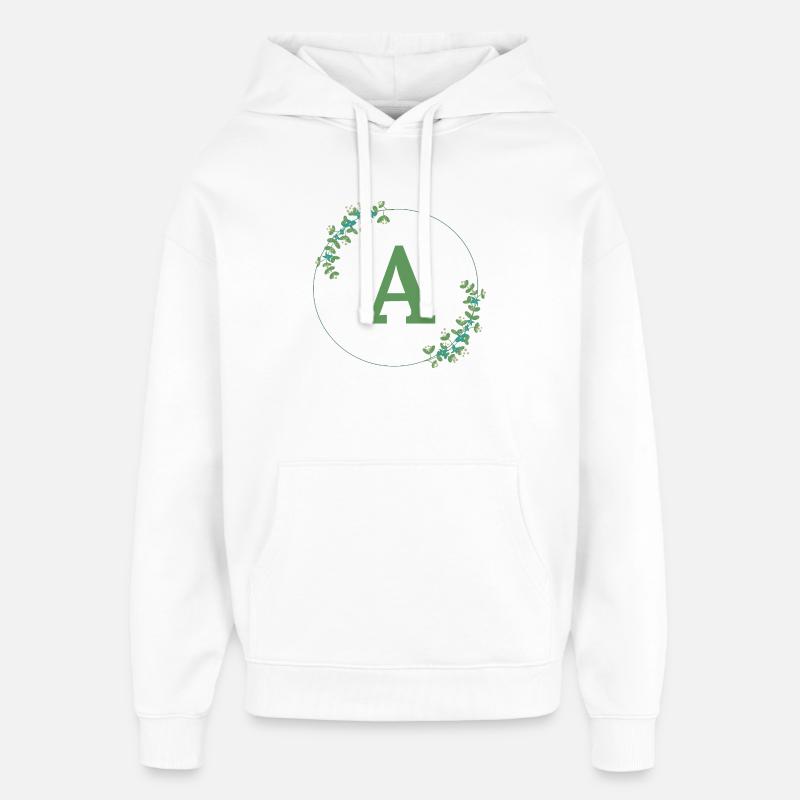 A - Sweat à capuche unisexe Stanley/Stella Oversized - blanc